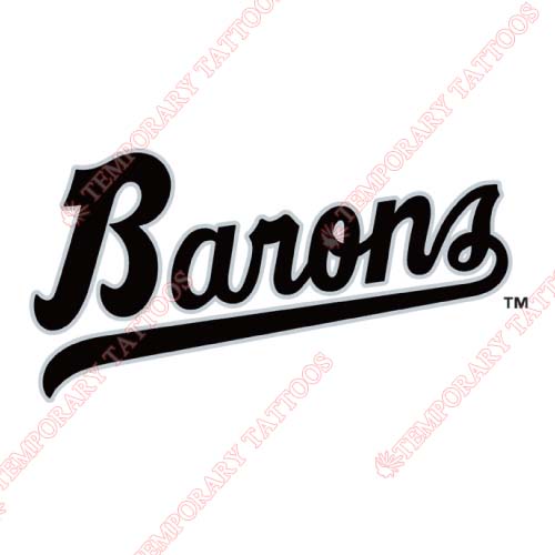 Birmingham Barons Customize Temporary Tattoos Stickers NO.7713
